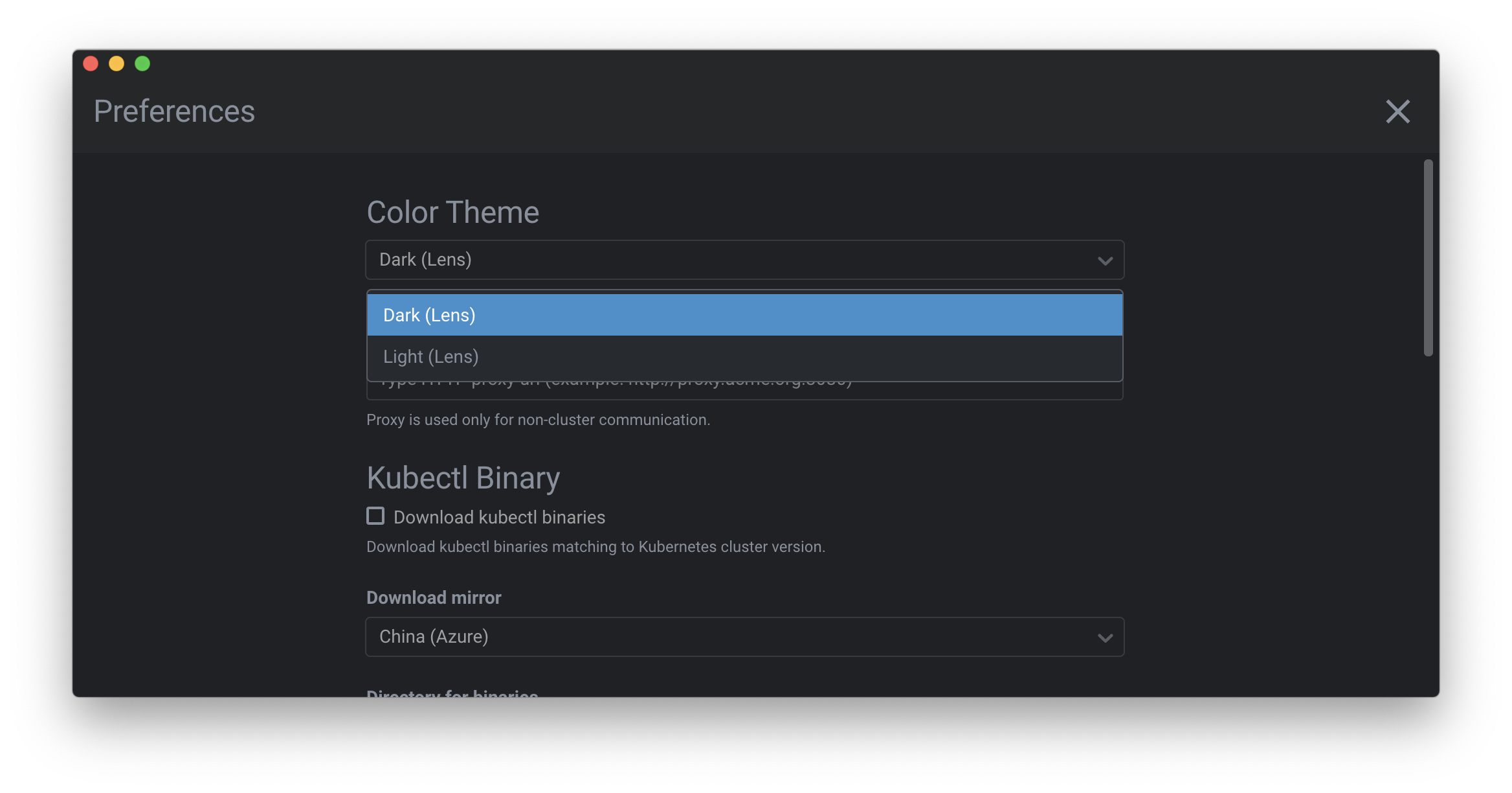 Color Theme